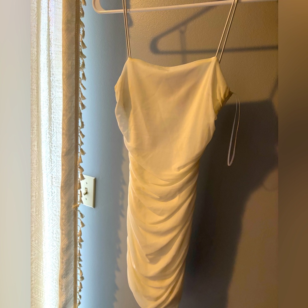 Princess Polly white mini dress